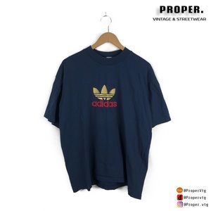 Vintage Adidas Style T shirt Trefoil 90s